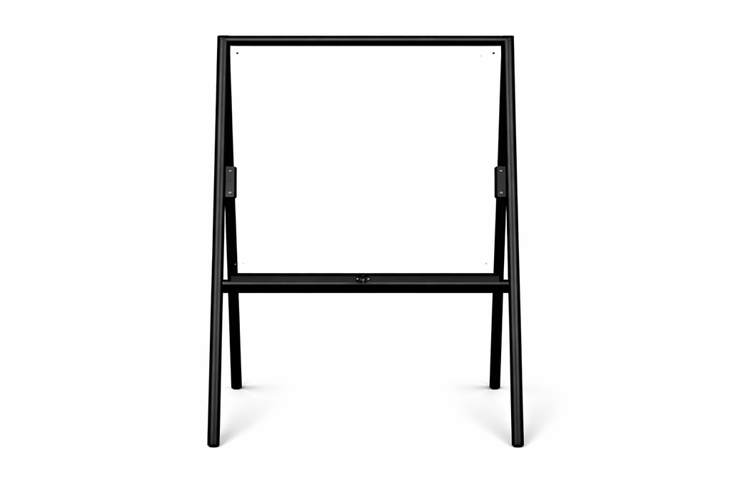18x24" - Black Iron A - Frame ( Sign Not Included )